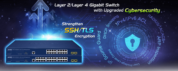 GS-4210-16T2S — 16-Port 10/100/1000T + 2-Port 1G/2.5G SFP Managed Ethernet Switch, vista 5