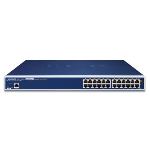 POE-1200G — 12-Port Gigabit IEEE 802.3at PoE+ Managed Injector Hub (220 watts), vista 2