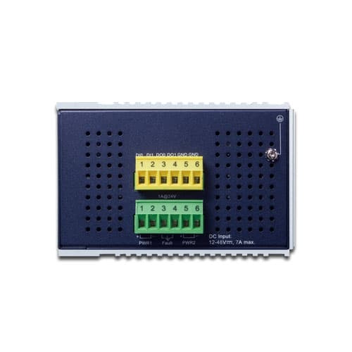 IGS-10020HPT/IGS-10020HPT-U — Industrial 8-port 10/100/1000T 802.3at PoE + 2-port 1G/2.5G SFP Managed Switch, vista 3