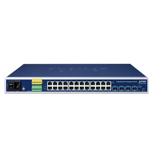 IGS-R4215-24T4X — Industrial L2+ 24-Port 10/100/1000T + 4-Port 10G SFP+ Managed Ethernet Switch, vista 2