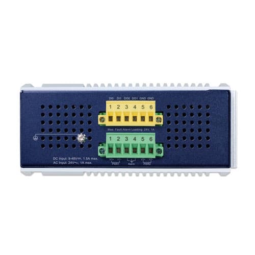 TSN-5225-4T — Industrial L2+ 4-Port 10/100/1000T Managed TSN Ethernet Switch, vista 3