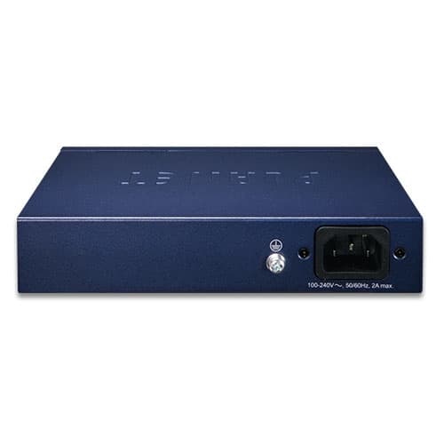 FSD-604HP — 4-Port 10/100TX 802.3af/at PoE + 2-Port 10/100TX Desktop Switch (60 Watts), vista 3
