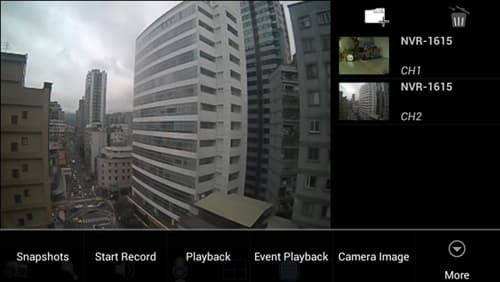 aCV5 — Cam Viewer 5 for Android Mobile Devices, vista 6