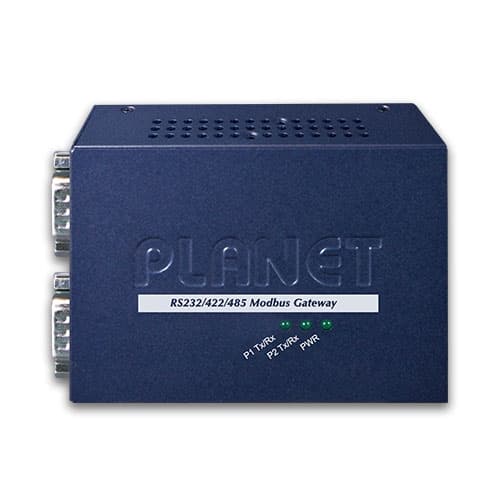MG-120 — 2-port RS232/422/485 Modbus Gateway, vista 2