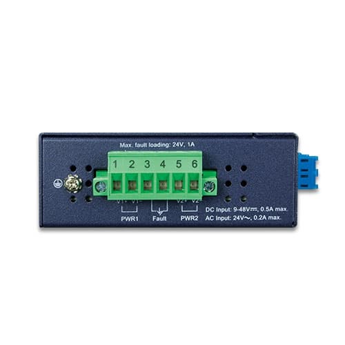 IFB-244 Series — Industrial 2-Channel Optical Fiber Bypass Switch, vista 6