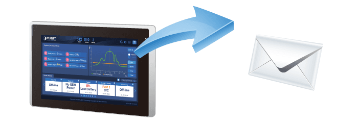 NMS-360V — Renewable Energy Management Controller with LCD Touch Screen, vista 15
