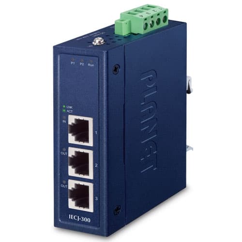 IECJ-300 — Industrial 3-Port EtherCAT Junction Slave