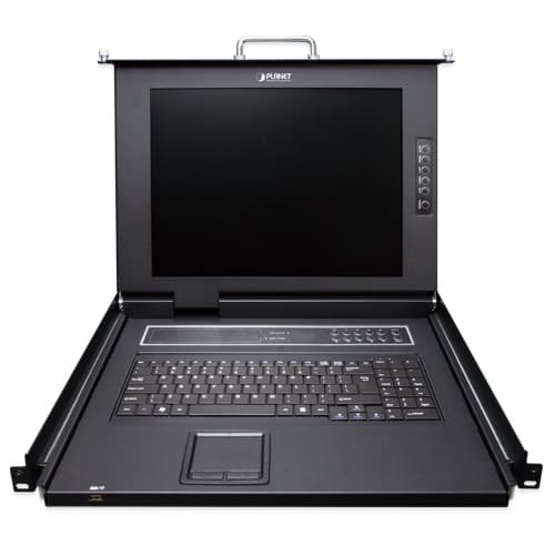KVM-210-08M — 17" 8-Port Combo VGA LCD KVM Switch, vista 2