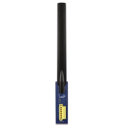 LN1130 — Industrial IP30 LoRa Node Controller (Modbus RS232, RS485, EU868/US915 Sub 1G), vista 2
