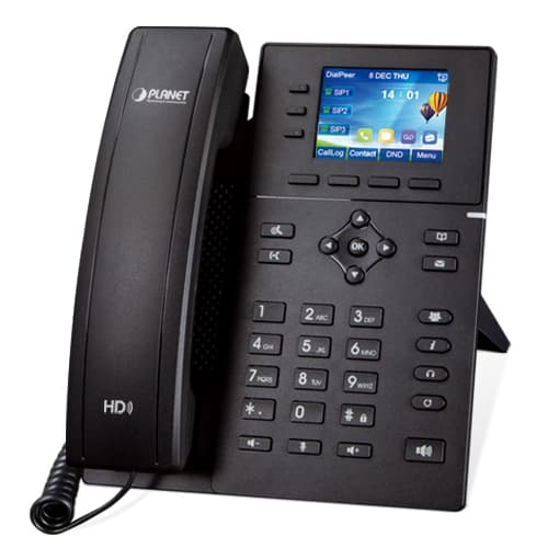 VIP-1260PT — High Definition Color PoE Gigabit IP Phone