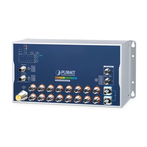 ITS-6326-8P10T2XS-WV / ITS-6326-16P2T2XS-WV / ITS-6326-16P2TB2XS-WV — Industrial L3 16-Port 10/100/1000T with 8-/16-Port 802.3at PoE M12 + 2-Port 10GBASE-T M12 Bypass + 2-Port 10G Q-ODC Managed Ethernet Switch, vista 2