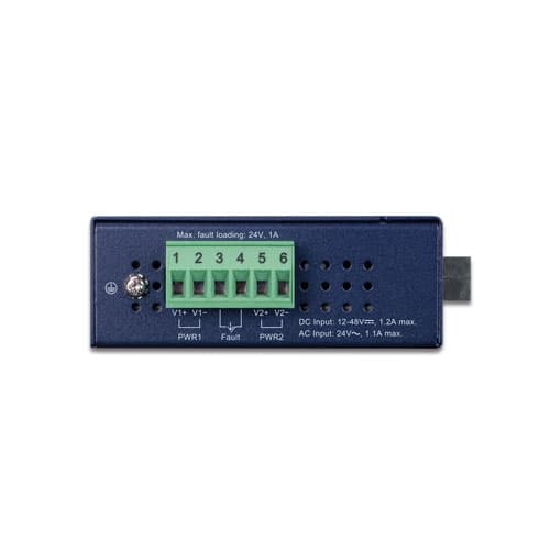 ISW-621T / ISW-621TS15 — 4-Port 10/100Base-TX + 2-Port 100Base-FX Industrial Ethernet Switch with Wide Operating Temperature (-40~75 degrees C), vista 3
