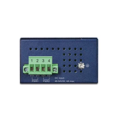IPOE-270 / IPOE-270-12V — Industrial 2-port Multi-Gigabit 802.3bt PoE++ Injector Hub, vista 6