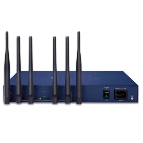 VR-300FW-NR — 5G NR Cellular + Wi-Fi 6 AX 1800 Dual Band + 1-Port 1000X SFP VPN Security Router, vista 3