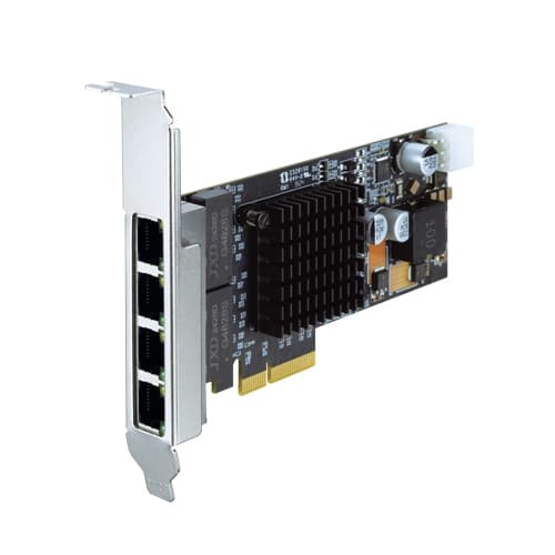 ENW-9740P — 4-Port 10/100/1000T 802.3at PoE+ PCI Express Server Adapter, vista 2