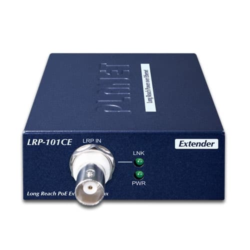 LRP-101CE — 1-Port Long Reach PoE over Coaxial Extender, vista 2