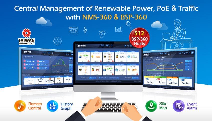 NMS-360 — Renewable Energy Management Controller, vista 5