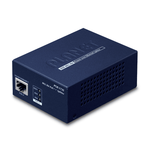 POE-173S — Single-Port 10/100/1000Mbps 802.3bt PoE++ Splitter