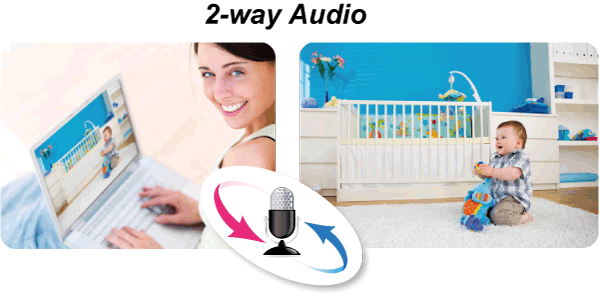 ICA-W7100 — 720P Wireless IR PT IP Camera, vista 9