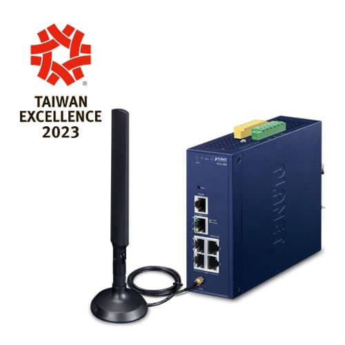 LCG-300 — Industrial LoRaWAN Gateway with 5-Port 10/100/1000T