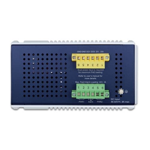 IGS-6329-8UP2S2X — Industrial L3 8-Port 10/100/1000T 802.3bt PoE + 2-Port 1G/2.5G SFP + 2-Port 10G SFP+ Managed Ethernet Switch, vista 3