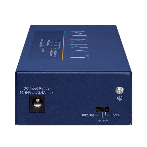 UPOE-400 — 4-Port Multi-Gigabit 802.3bt PoE++ Injector Hub (160 Watts), vista 3