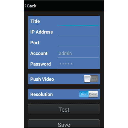 aCV3h — Cam Viewer 3 for Android Mobile Devices, vista 4