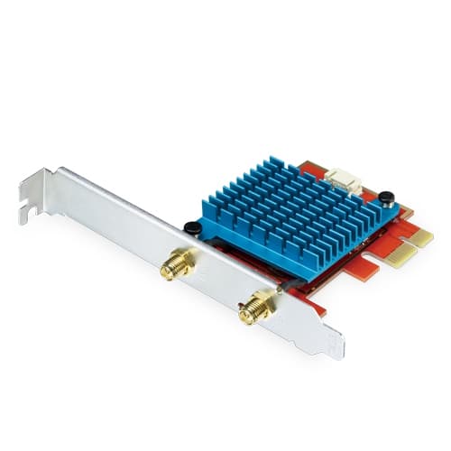 WTL-5800BE — 802.11be Wi-Fi 7 Tri-band Wireless PCI Express Adapter, vista 2