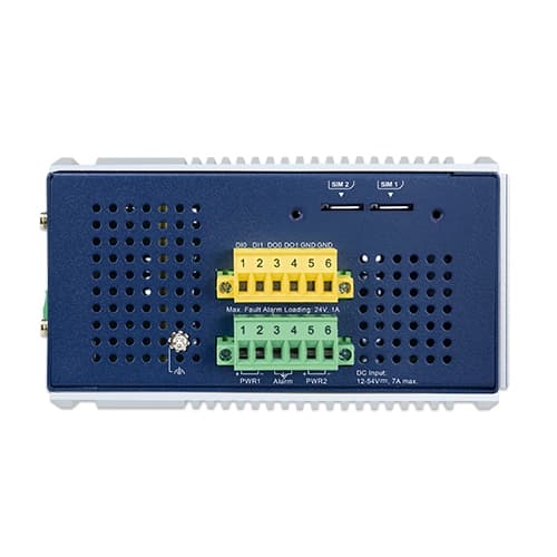 ICG-2515P-NR — Industrial 5G NR Cellular Gateway with 4-Port 10/100/1000T PoE+, vista 5