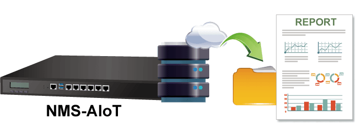 NMS-AIoT — Universal Network Management AIoT Application Server with LCD & 6 10/100/1000T LAN Ports, vista 12
