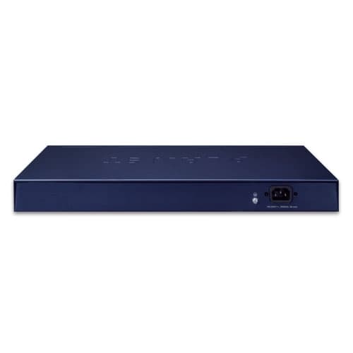GSW-2620VHP — 24-Port 10/100/1000T 802.3at PoE + 2-Port Gigabit SFP Ethernet Switch with LCD PoE Monitor, vista 3