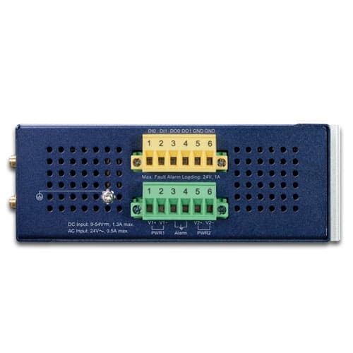 LCG-300W — Industrial LoRaWAN Wireless Gateway with 5-Port 10/100/1000T, vista 4