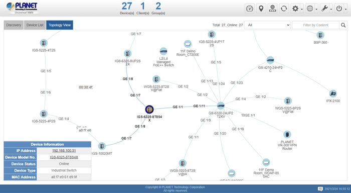 UNI-NMS / UNI-NMS-LITE — Universal Network Management System Software (LITE), vista 5