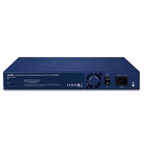 ZT-800 — Dual 10G Zero Trust Security Gateway with 4-Port 10/100/1000T, vista 3
