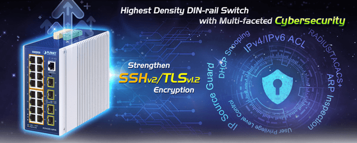 IGS-6325-16P4S — Industrial L3 16-Port 10/100/1000T 802.3at PoE + 4-Port 1G/2.5G SFP Managed Ethernet Switch, vista 5