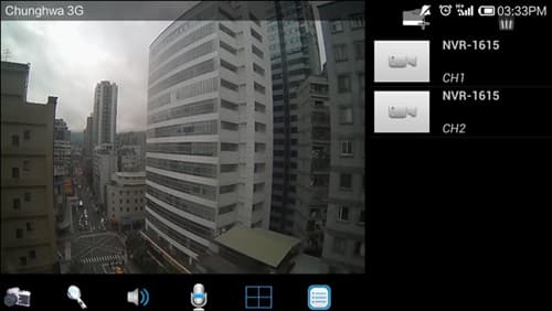 aCV5 — Cam Viewer 5 for Android Mobile Devices, vista 5