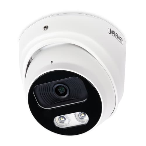 ICA-4880 — H.265+ 8MP Full Color Smart IR Dome IP Camera
