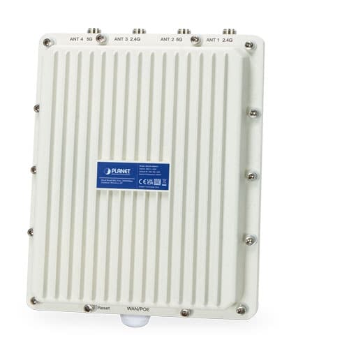 WDAP-3000AX — Dual Band 802.11ax 3000Mbps Outdoor Wireless AP (IP67, 802.3at PoE+, 4 x N-type connector)