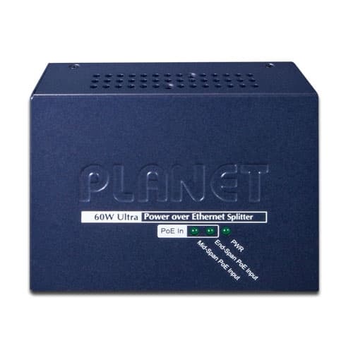 POE-171S — Single-Port 10/100/1000Mbps Ultra PoE Splitter (12V/19V/24V), vista 2