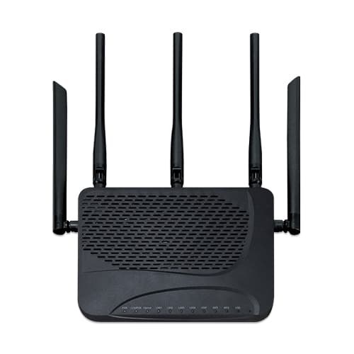 GPN-400AXV — GPON HGU with 4-Port GbE, 3000Mbps 802.11AX Wireless, vista 5