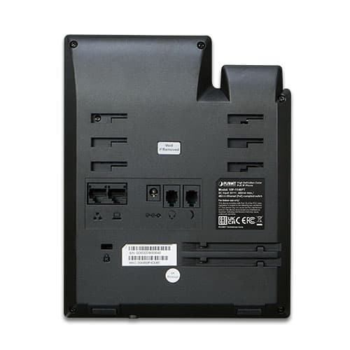 VIP-1140PT — High Definition Color PoE IP Phone, vista 2