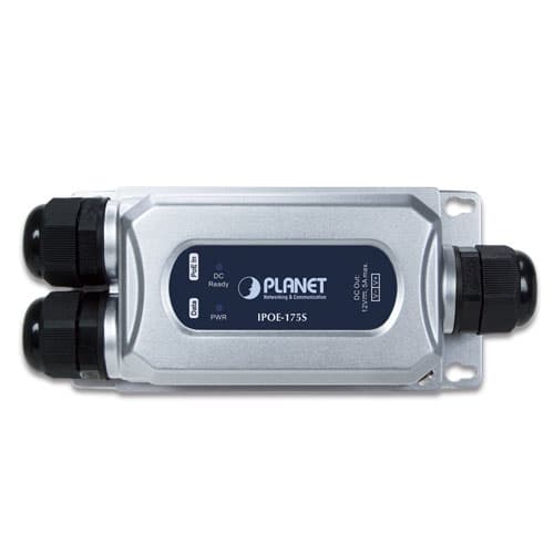 IPOE-175S — Industrial IP67 802.3bt PoE++ Splitter (DC 12V, -40~75 degrees C), vista 2