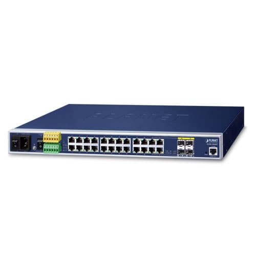 IGSW-24040T — Industrial L2+ 20-Port 10/100/1000T + 4-Port TP/SFP Combo Managed Ethernet Switch