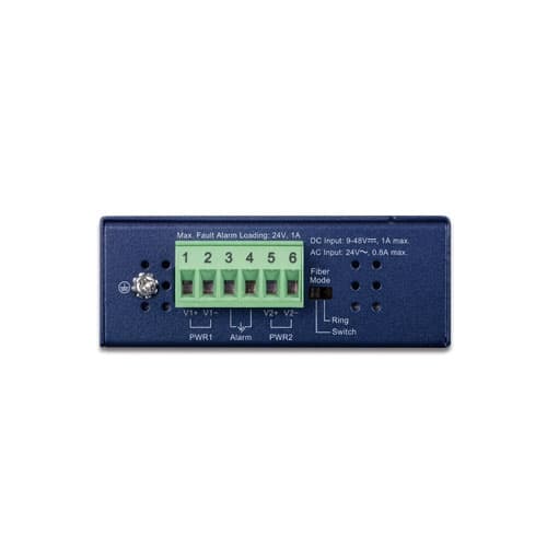 IFGS-620TF — Industrial 4-Port 10/100TX + 2-Port 1000X SFP Ring Ethernet Switch, vista 3