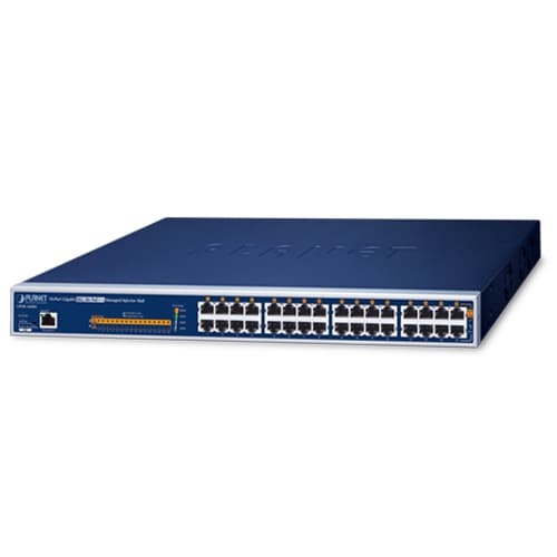 UPOE-1600G — 16-Port Gigabit 802.3bt PoE++ Managed Injector Hub (600 watts)