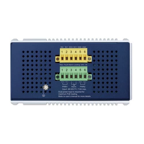 IGS-4215-16P2T2S — Industrial 16-Port 10/100/1000T 802.3at PoE + 2-Port 10/100/1000T + 2-Port 100/1000X SFP Managed Ethernet Switch, vista 3