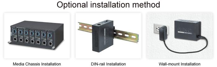 LRE-101C — 1-Port 10/100TX over Coaxial Long Reach Ethernet Extender, vista 5