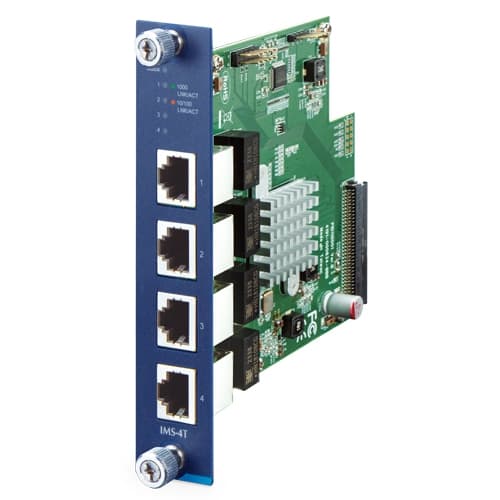 IMS-6325-5 — Industrial Layer 3 5-Slot Modular Managed Ethernet Switch, vista 6