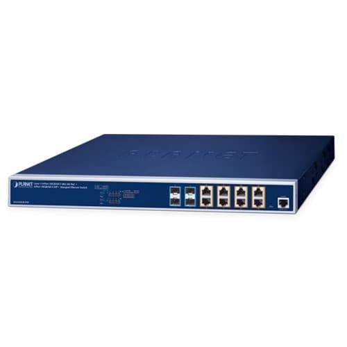 XGS-6320-8UP4X — Layer 3 8-Port 10GBASE-T 95W 802.3bt PoE + 4-Port 10GBASE-X SFP+ Managed Ethernet Switch