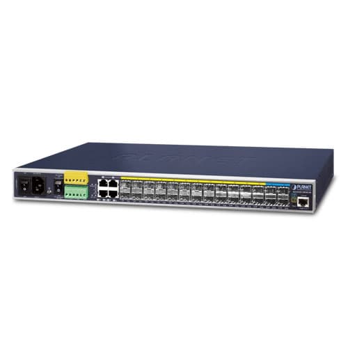 IGS-6325-20S4C4X — Industrial L3 14-Port 100/1G SFP with 4 Shared TP + 10-Port 1G/2.5G SFP + 4-Port 10G SFP+ Managed Ethernet Switch